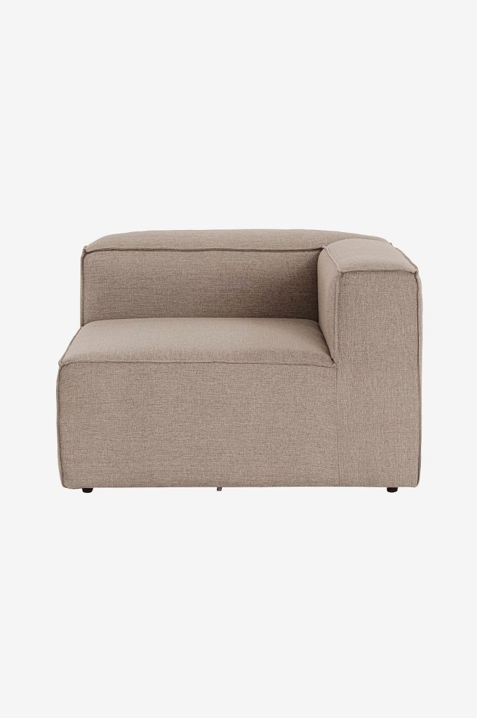 Modulsoffa – 1-sitsig soffaBrinly Höger – Brun