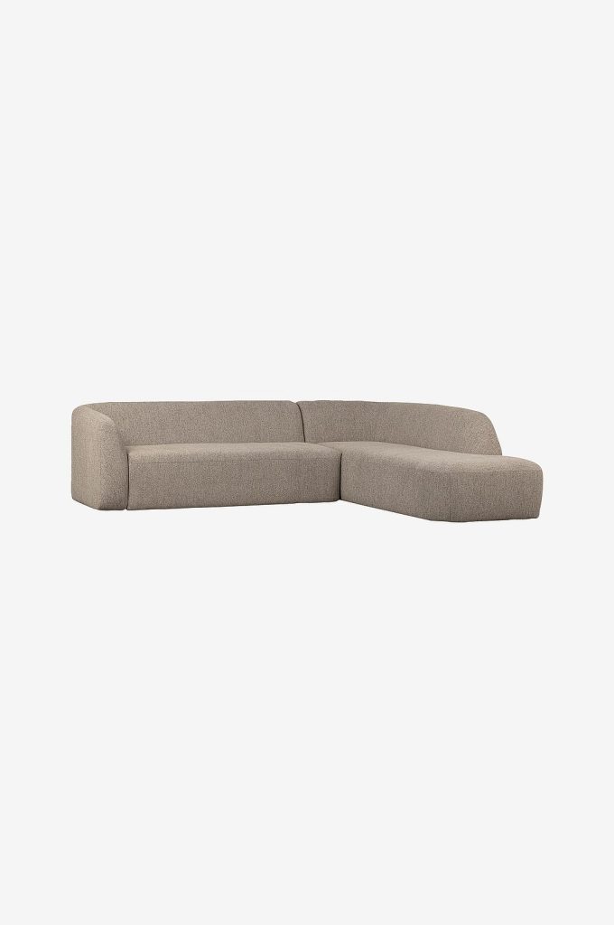 4-sits soffa – höger Sloping – Grå