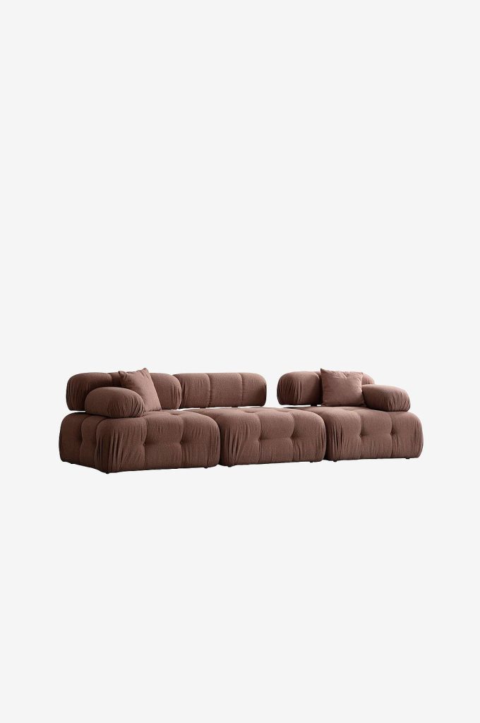 3-sits soffa – ig soffa Puca – Brun