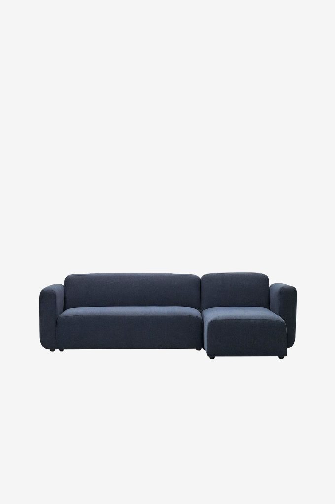 Modulsoffa – Neom 3-sits med schäslong – Blå