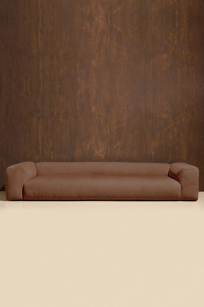4-sits soffa – Wenju soffa – Brun