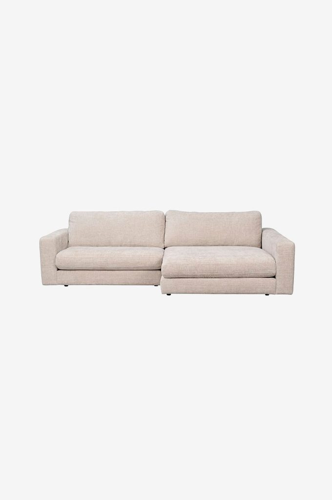 Divansoffa – Duncan soffa, högerställd – Grå