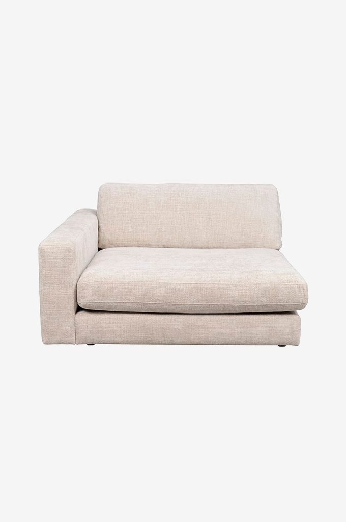Modulsoffa – Duncan soffmodul, vänsterställd – Grå
