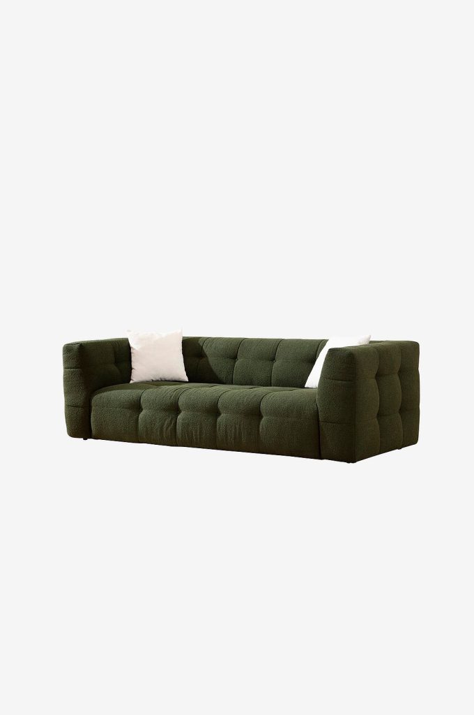 3-sits soffa – 3-sits Cady – Grön