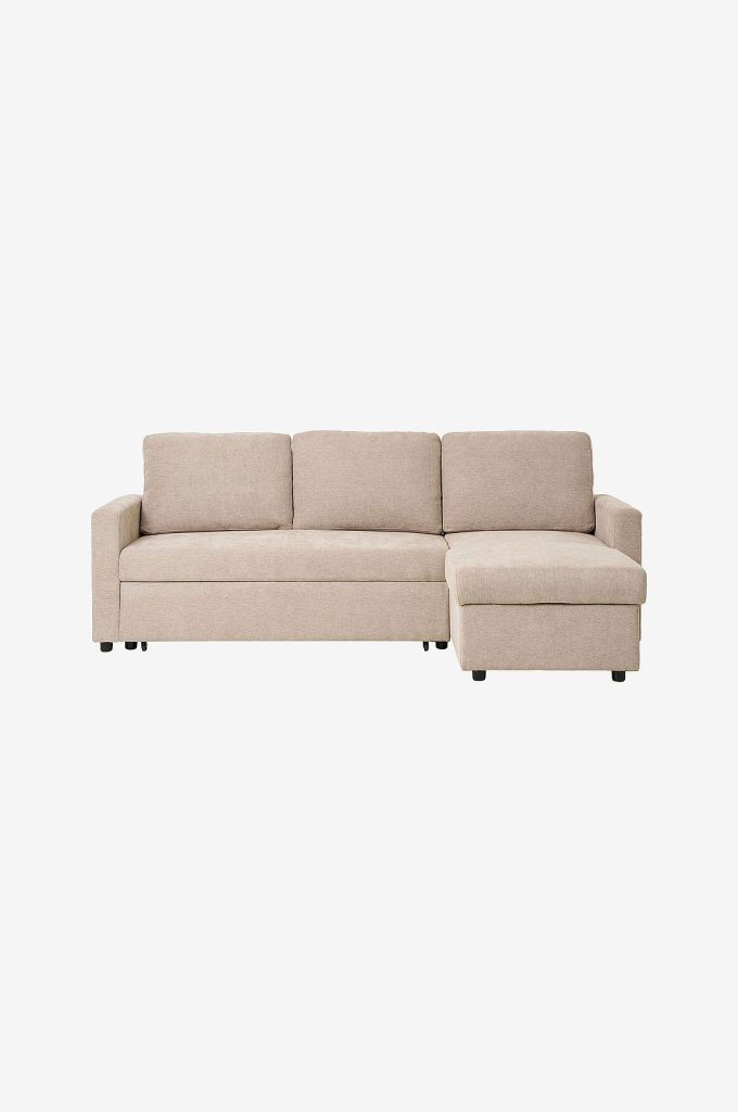 Bäddsoffa – Chaise Longue bäddsoffa Belfast – Beige