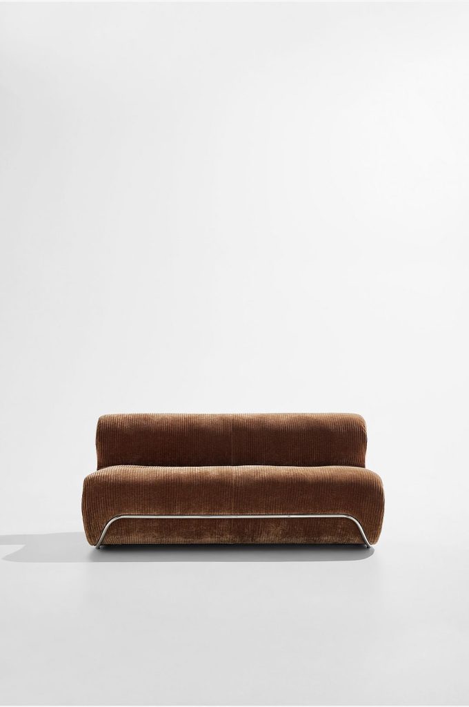 2-sits soffa – Archie – Brun