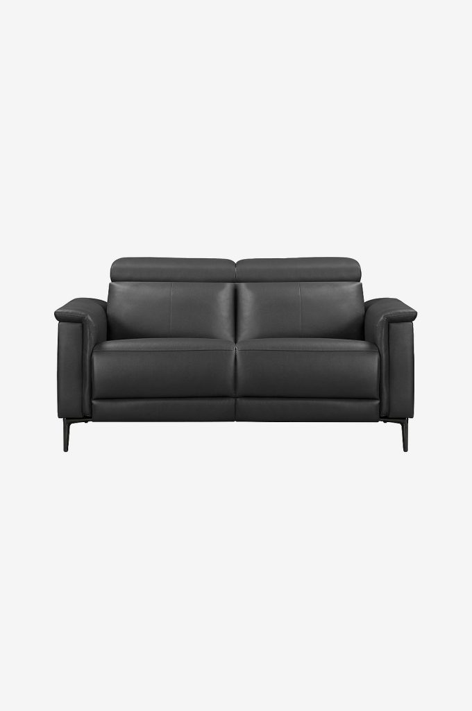 2-sits soffa – 2 Sits 1 Recliner Elektrisk Lund – Grå (19 999 kr)