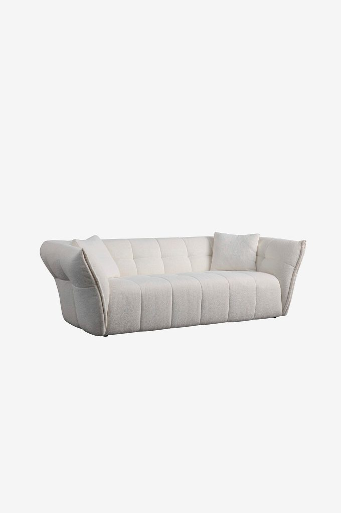 3-sits soffa – Boxer – Vit