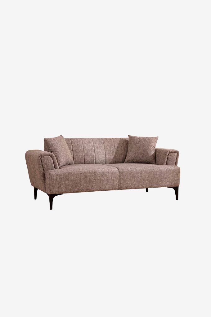 2-sits soffa – med 2 sittplatser Hamlet – Brun