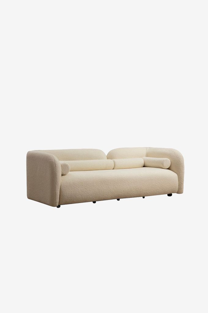 3-sits soffa – med 3 sittplatser Victoria – Vit
