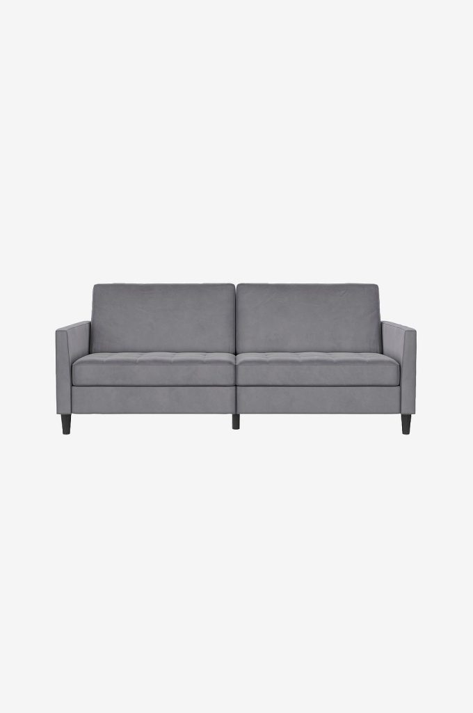 Bäddsoffa – 3-sits Presley – Grå (7 699 kr)
