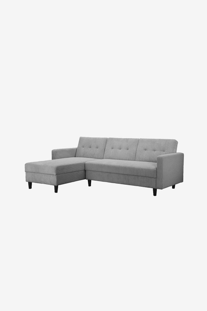 3-sits soffa – med förvaring Hartford Ii – Grå (12 499 kr)