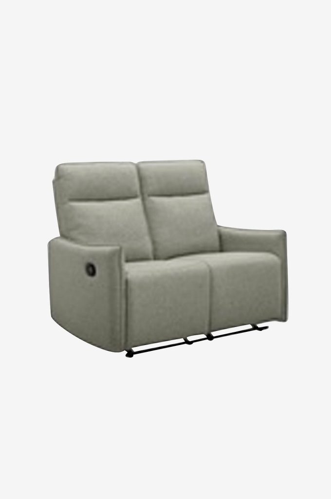 2-sits soffa – 2 sittplatser med manuell funktion Lugo – Grön