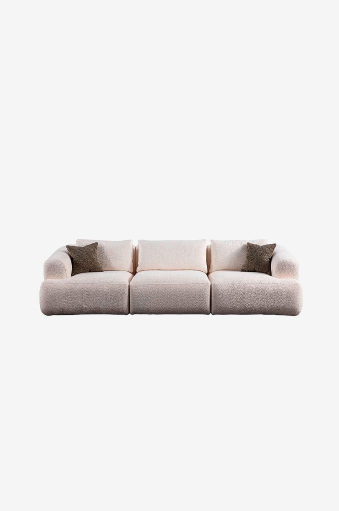 3-sits soffa – Afelio – Vit