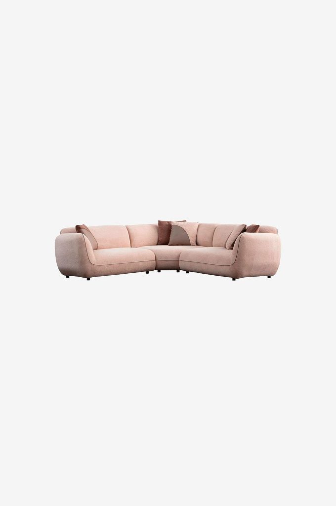 Hörnsoffa – Riva – Beige