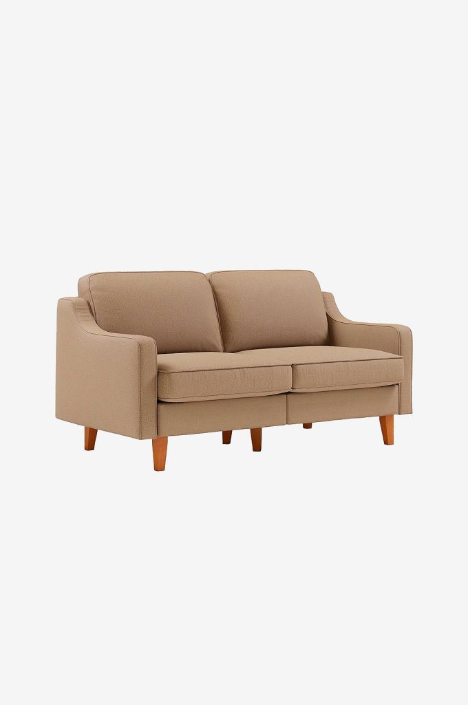 2-sits soffa – Robin – Brun