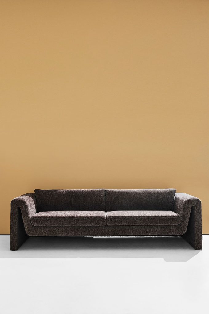 3-sits soffa – Mika – Grå