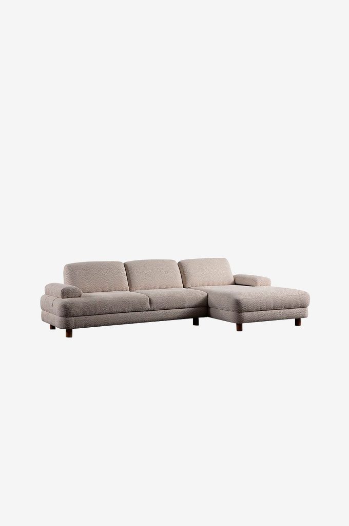 Bäddsoffa – Hörn Bäddsoffa Nice Höger – Beige