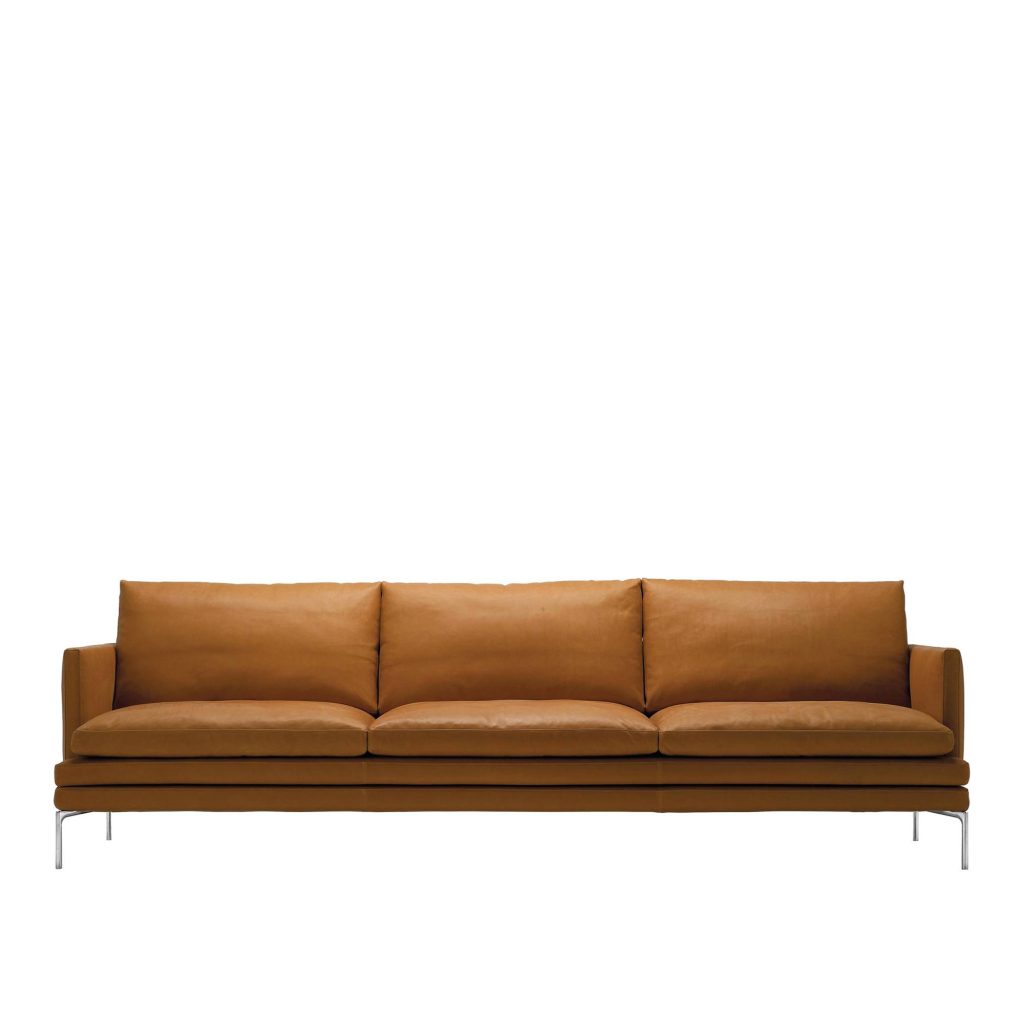 3-sits soffa – William 3-sits, Tyg: Kat. 20 – Grå