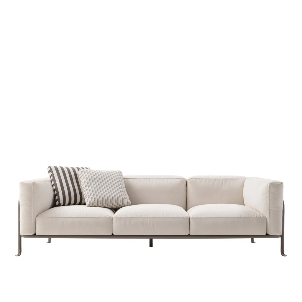 Soffa Utomhus – Borea, Tortora, Tyg Kat A Aliseo 102