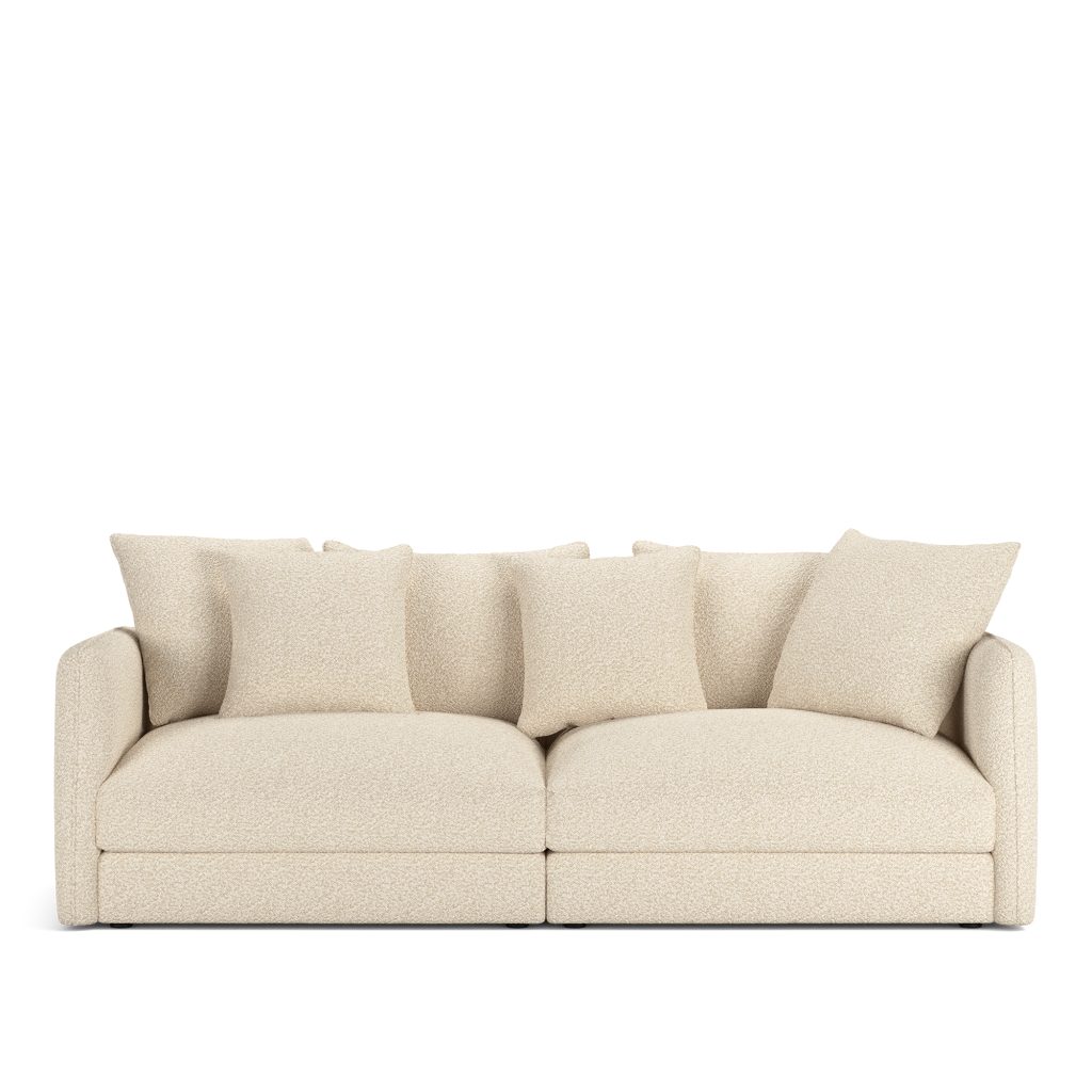 3-sits soffa – Pavarotti 2,5-sits Vellus 04 Fast klädsel