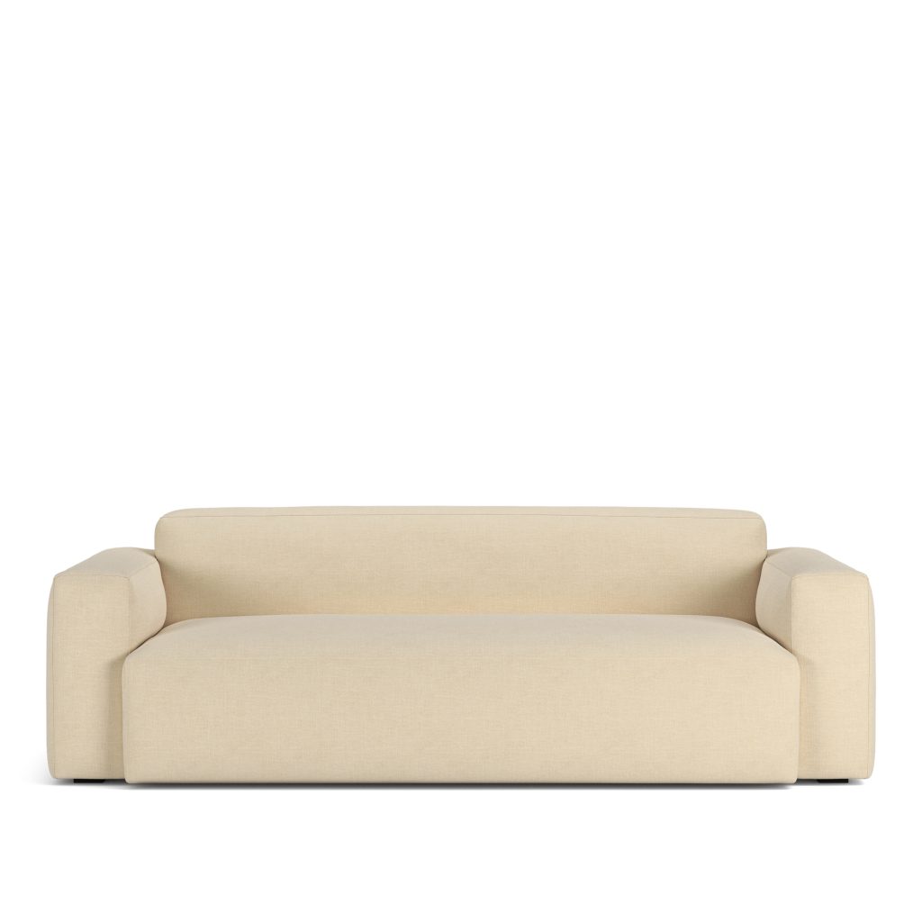 3-sits soffa – Brick 2,5-sits Sienna 101 Fast klädsel – Beige