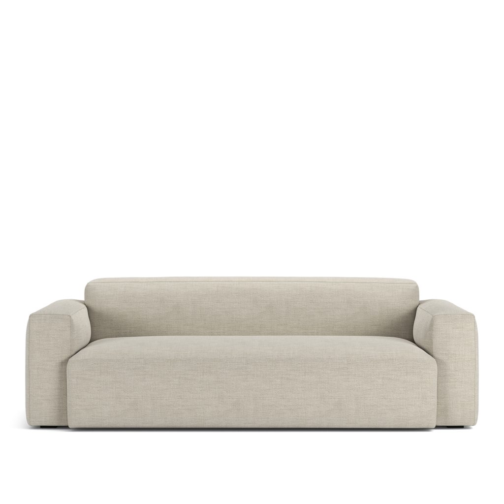 3-sits soffa – Brick 2,5-sits Sienna 102 Fast klädsel – Beige
