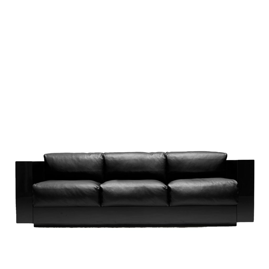 Soffa – Saratoga 3, Svart – Svart