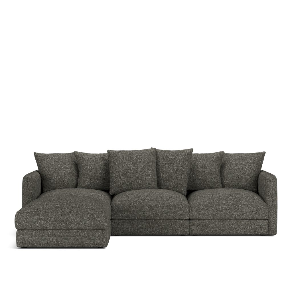 3-sits soffa – Pavarotti 3-sits Med Ottoman Lucinasco 06 Avtagbar klädsel