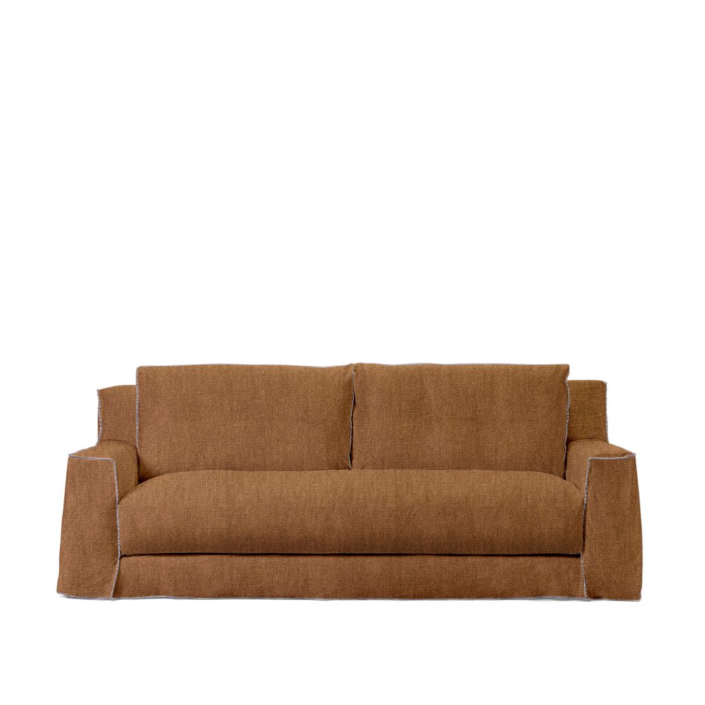 Soffa – Loll 12, Linum Caramel – Brun