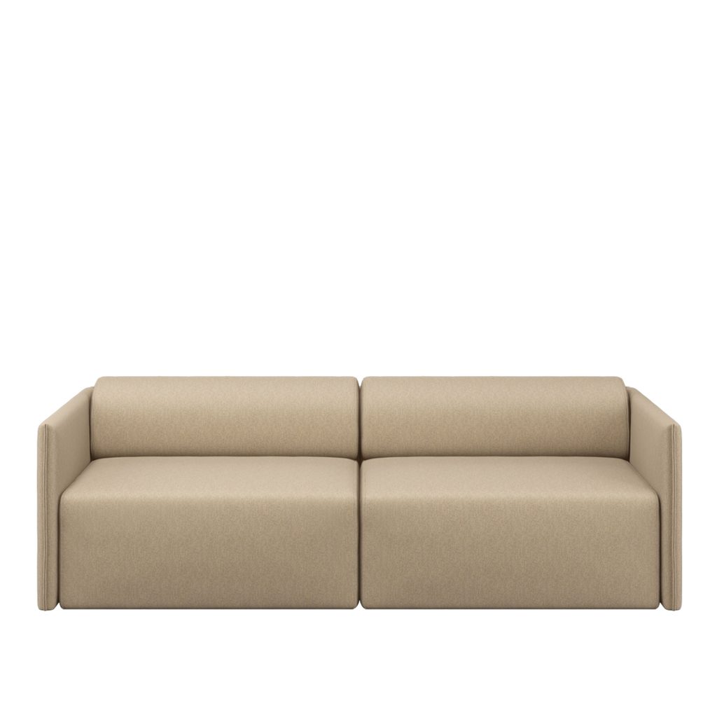2-sits soffa – Palo Block 2-sits Låg Rygg Beige – Beige