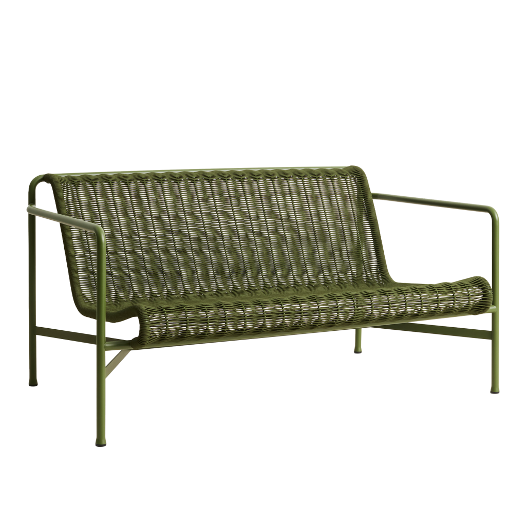 Soffa Utomhus – Palissade cord loungesoffa – Olive