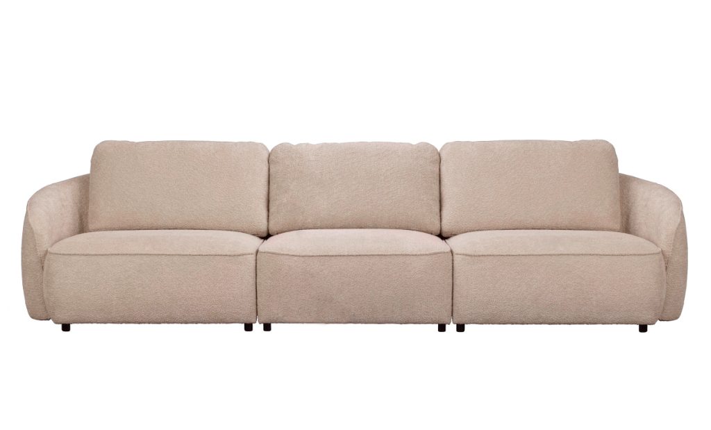 NORRIS 4-sitssoffa Ljusbeige