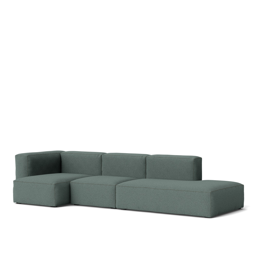 3-sits soffa – Mags Mjuk 3-sits Kombination 3 Vänster, Mörk Grå Sömmar – Coda 2 962