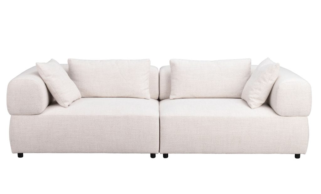 FALKNER 3-sitssoffa Ljusbeige