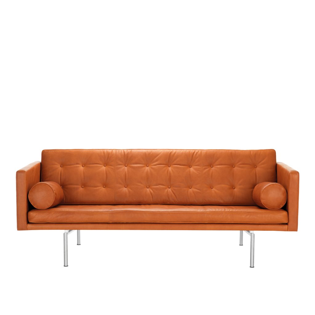 3-sits soffa – Ritzy 3-Sitssoffa, Läder Dakota 24 Cognac – Brun