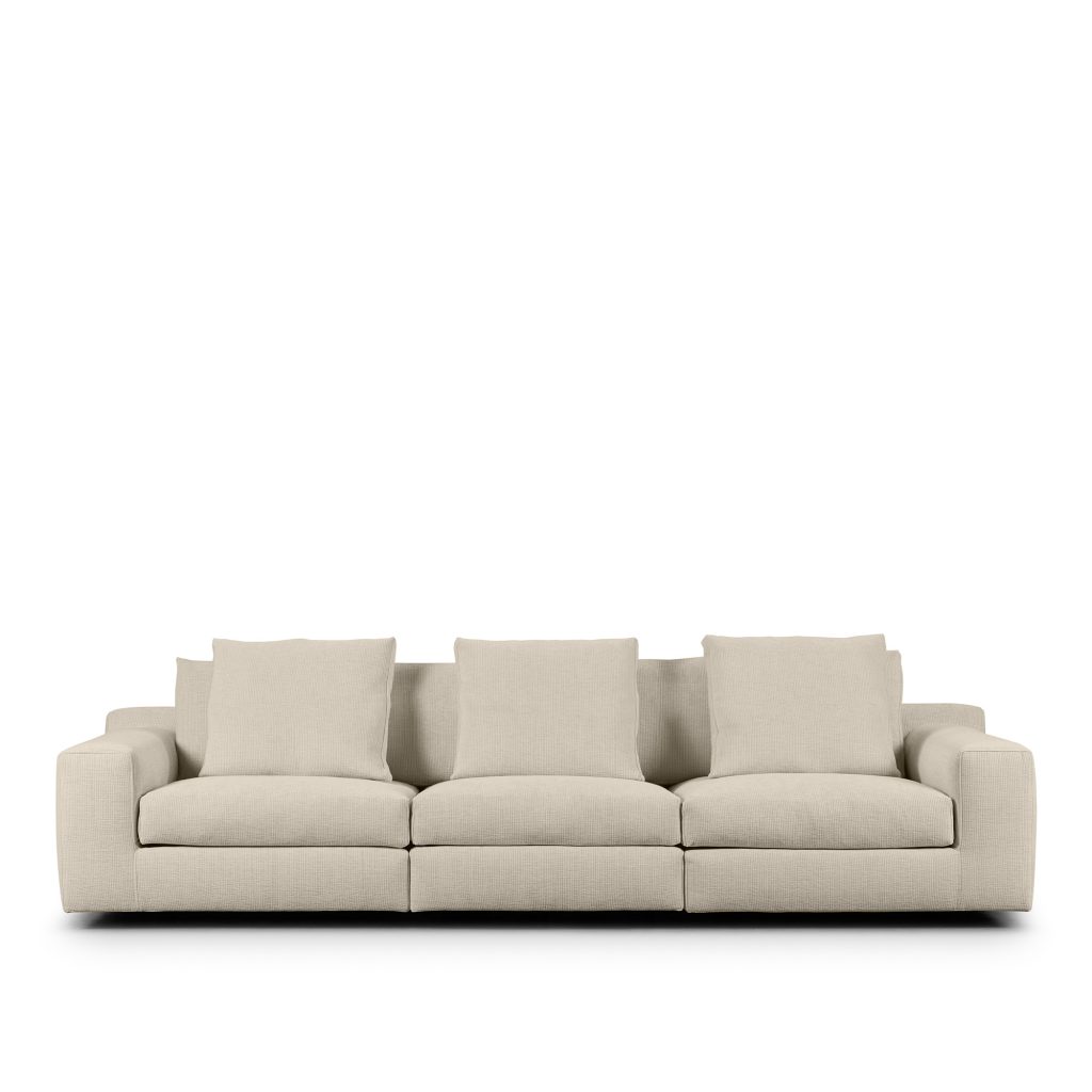 3-sits soffa – Aton Sectional 109 x 285 cm Incl 3 ryggkuddar 55×60 cm Pond 20 – Beige