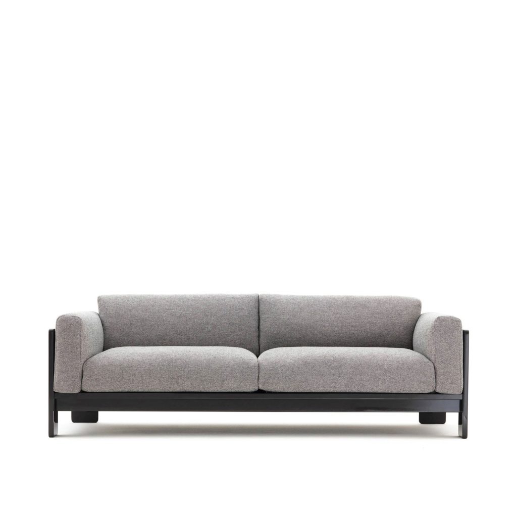 3-sits soffa – Bastiano 3-sits soffa 220 cm, Tyg: Kat. S, Hallingdal – Grå