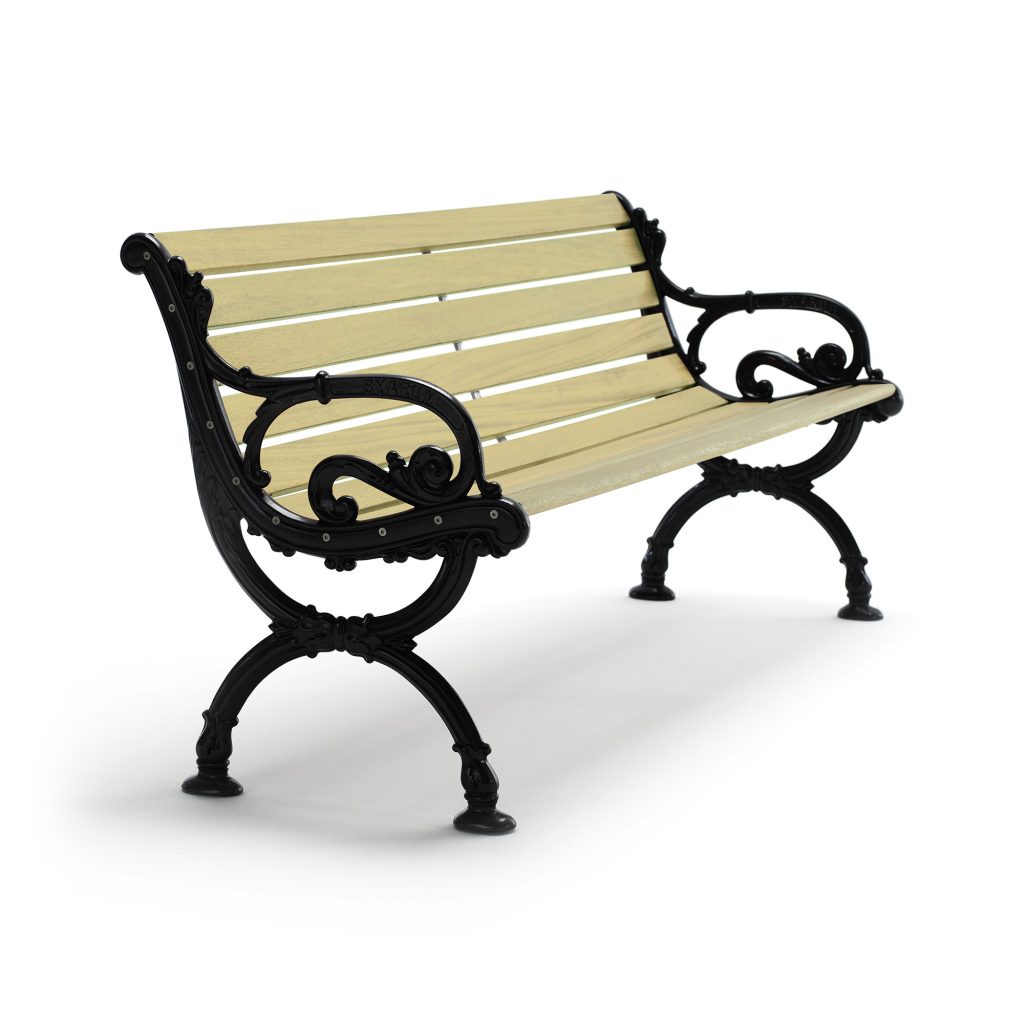 Soffa Utomhus – Soffa Byarum 155 cm Impregnerad Furu/Svart