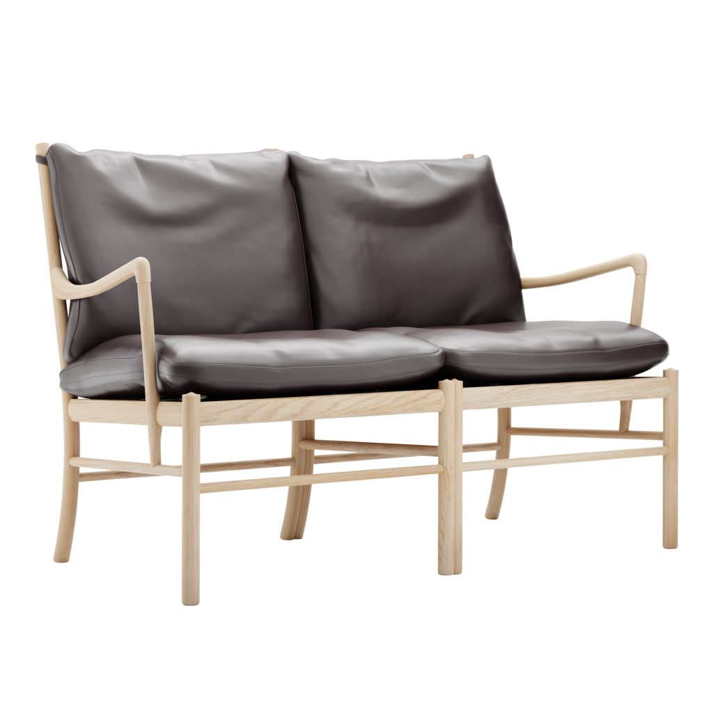 Soffa – OW149-2, Colonial, Vitoljad Ek – Brun