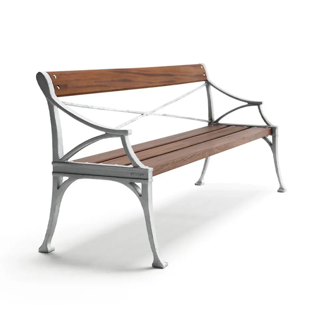 Soffa Utomhus – Soffa Lessebo, Oljad Mahogny/Natur – Natur