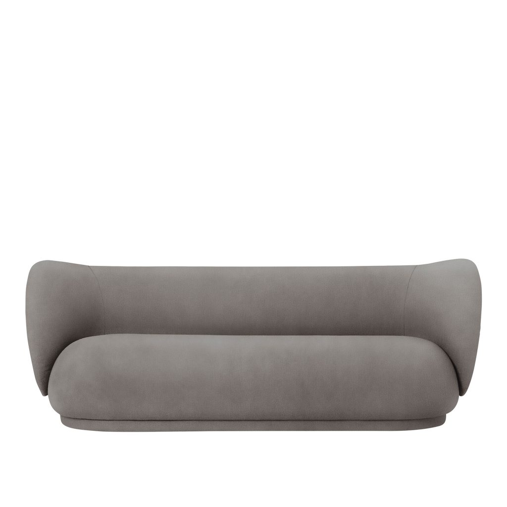 3-sits soffa – Rico 3-sits Brushed Warm Grå