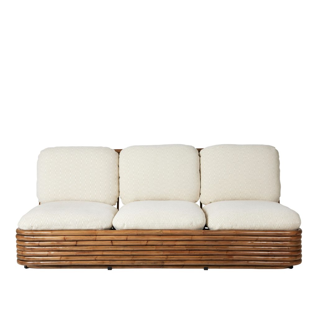 Soffa Utomhus – Bohemian 72, Helstoppad, Dedar – Vit