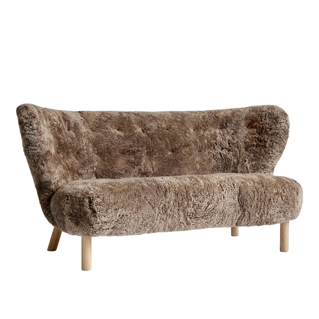 Soffa – Little Petra VB2 Sheepskin Sahara/Oljad Ek – Brun