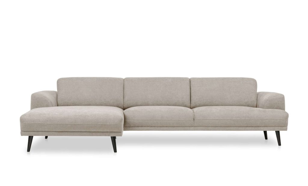 ANCONA Divansoffa Vänster Mörkbeige