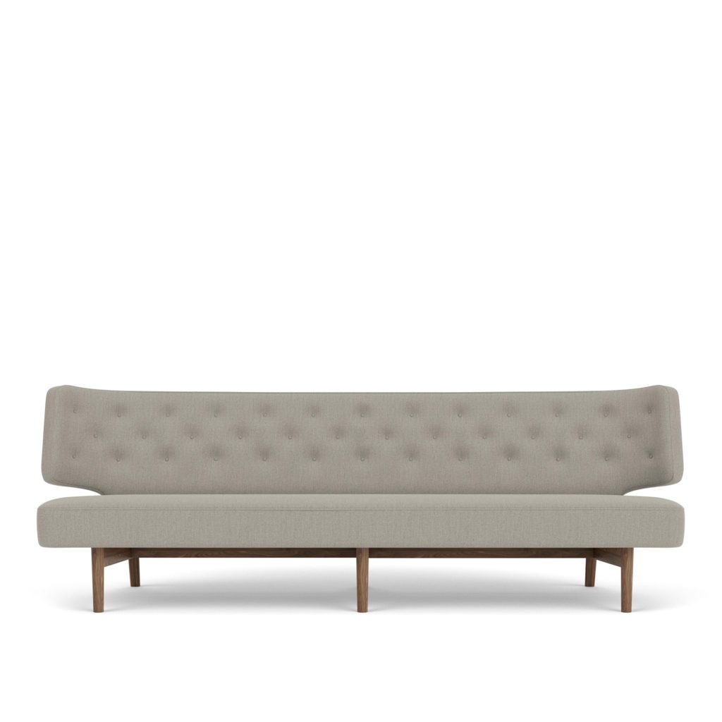 Soffa – Radiohus P3 Valnöt / Re-wool 0218 – Beige