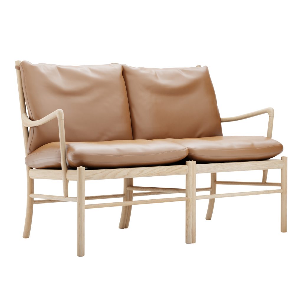 Soffa – OW149-2, Colonial, Vitoljad Ek – Brun
