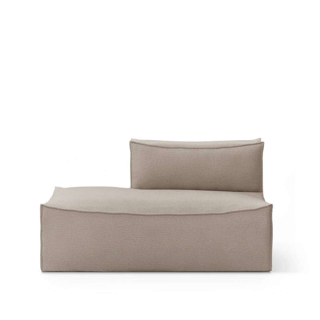 Modulsoffa – Öppen ände Vänster S300, Cotton Linne – Beige