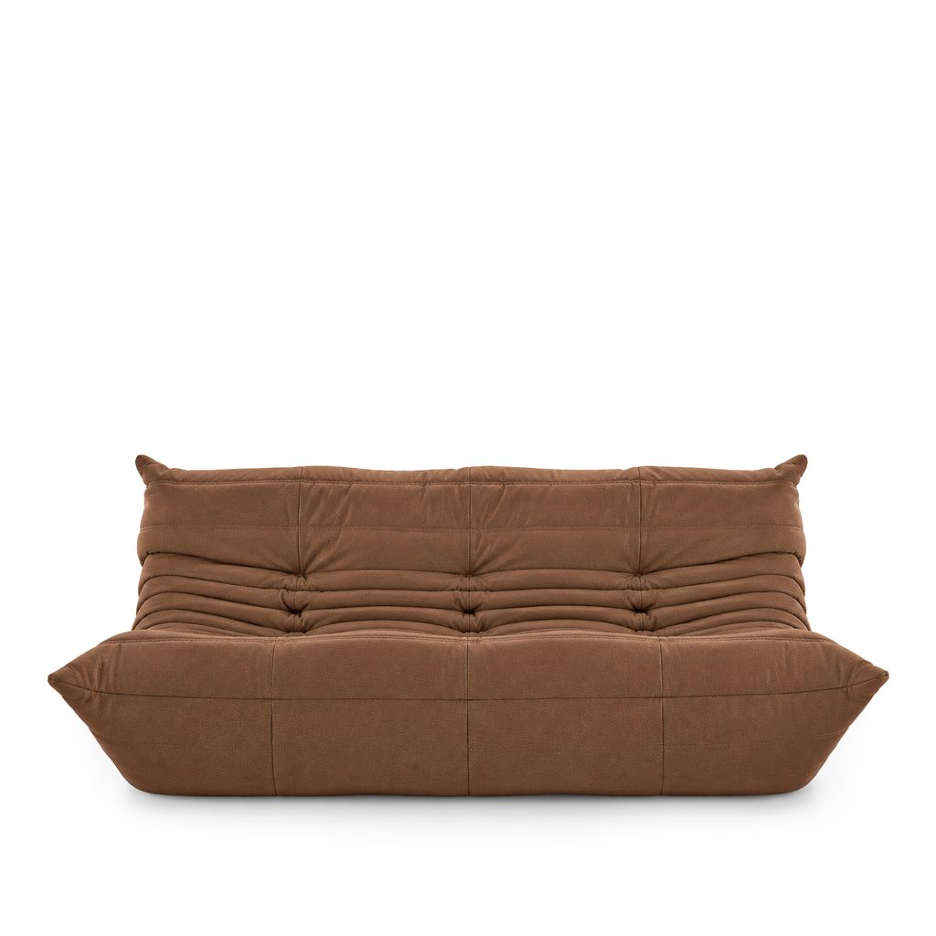 Soffa – Togo Stor Utan Arms Kyoto Guld Läder 5298