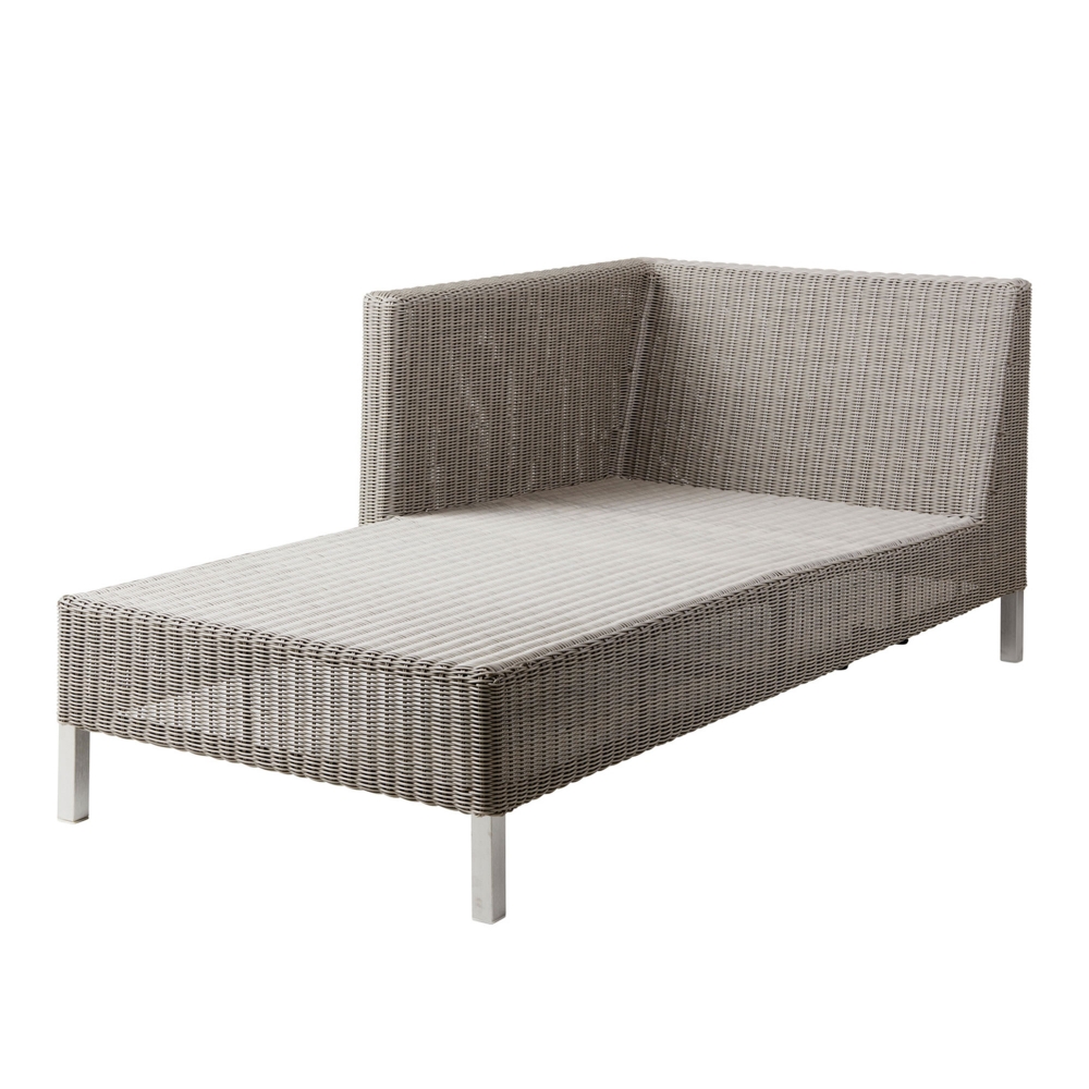 Soffa Utomhus – Connect Chaiselounge Modulsoffa, Höger, Taupe